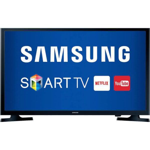 Smart TV LED 32" HD Samsung HG32NE595JGXZD Modo Hotel 2 HDMI Wi-Fi Integrado