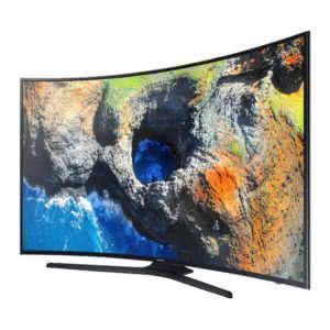 Smart TV LED 55" UHD 4K Curva Samsung 55MU6300 com HDR Premium, Plataforma Smart Tizen, Smart View, Espelhamento de Tela, Steam Link, 3 HDMI e 2 USB