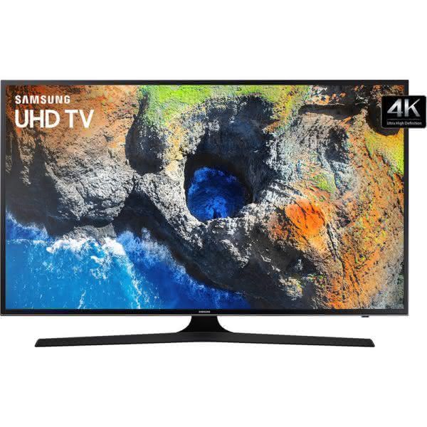 Smart TV LED 75" UHD 4K Samsung 75MU6100 com HDR Premium, Plataforma Smart Tizen, Smart View, Espelhamento de Tela, Steam Link, 3 HDMI e 2 USB