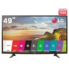 Smart TV LED 49" Full HD LG 49LH5700 com Painel IPS, Wi-Fi, Miracast, WiDi,