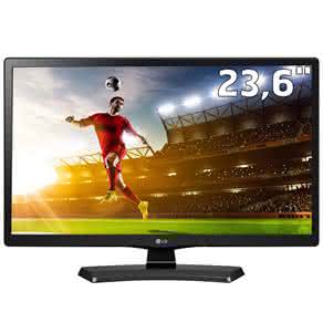 TV Monitor LED 23.6" HD LG 24MT48DF-PS com Conversor Digital, Gaming Mode, Time Machine, Entrada HDMI e USB
