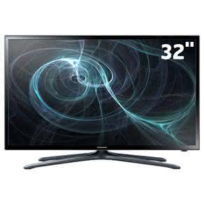 Smart TV Slim LED 32" HD Samsung 32F4300 com FunçãoFutebol, 120Hz Clear Motion Rate e Conversor Digital com Sistema Ginga