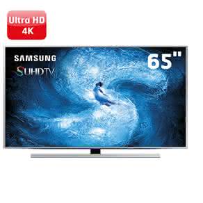 Smart TV 3D LED 65" Ultra HD 4K Samsung 65JS8500 com Connect Share Movie,