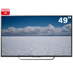 Smart TV LED 49" UHD 4K Sony BRAVIA KD-49X7005D com Android, MotionFlow XR, Photo Sharing Plus, S-Force Front Surround,