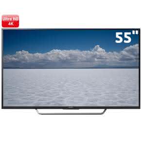 Smart TV LED 55" UHD 4K Sony BRAVIA KD-55X7005D com Android, MotionFlow XR, Photo Sharing Plus, S-Force Front Surround,