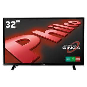 TV LED 32" HD Philco PH32E31DG com Conversor Digital Integrado,