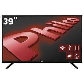 Smart TV LED 39" HD Philco PH39E60DSGWA com ApToide, Som Surround, MidiaCast,