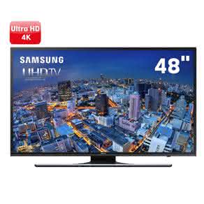 Smart TV LED 48" Ultra HD 4K Samsung UN48JU6500 com UHD Upscaling, Quad Core,