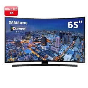 Smart TV LED Curved 65" Ultra HD 4K Samsung 65JU6700 com UHD Upscaling, Quad Core,
