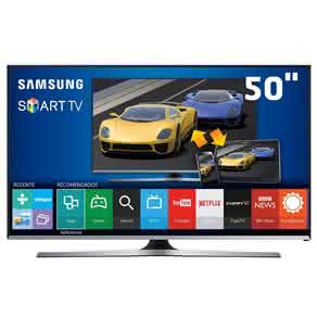 Smart TV LED 50" Full HD Samsung 50J5500 com Connect Share Movie, Screen Mirroring, FunçãoFesta,