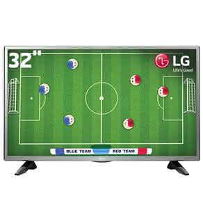 TV LED 32" HD LG 32LH515B com Conversor Digital Integrado, Painel IPS, Game TV, Entrada HDMI e USB
