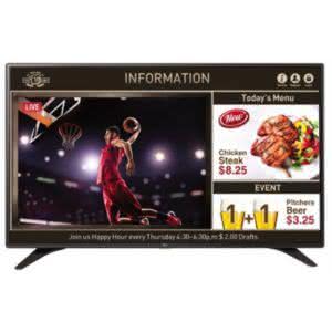 TV Led 55'' LG Full HD Modo Corporate Hotel 1HDMI 2USB Preto - 55LV640S