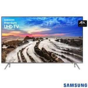 Smart TV 4K LED 82MU7000 Samsung 82” com HDR1000, Plataforma Smart Tizen e Wi-Fi