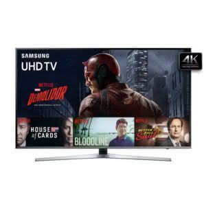 Smart TV 4K Samsung Flat 49KU6400, 49”, Ultra HD, Quad-Core, 3 HDMI, 2 USB, Wi-Fi Integrado