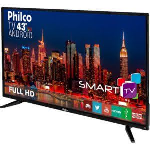 Smart TV LED 43" Philco Ph43n91dsgwa Full HD com Conversor DigitalFunção DNR
