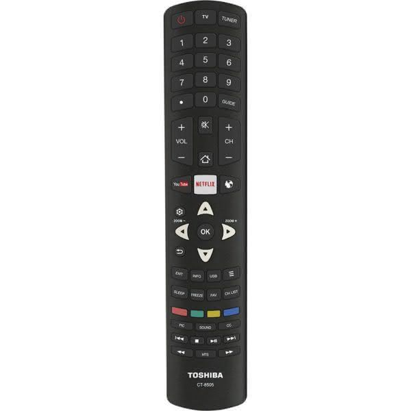Smart TV LED 49" Toshiba 49L2600 FullHD com Conversor Digital Wi-Fi 3 HDMI 2 USB 60Hz