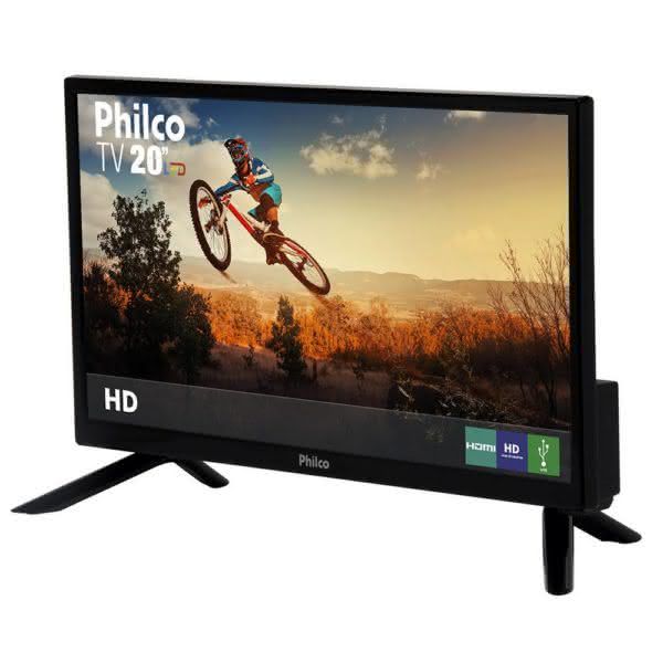 TV LED 20" Philco PH20N91D HD com Conversor Digital 1 HDMI 1 USB 60Hz