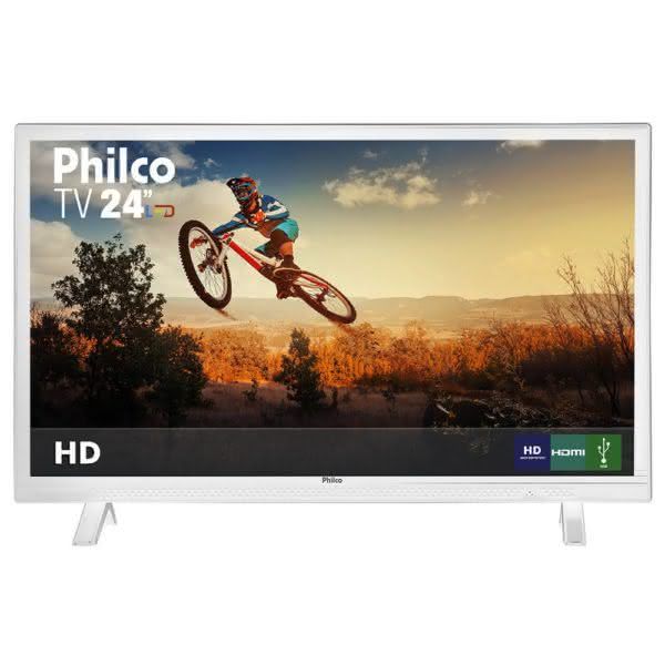 TV LED 24" Philco PH24E30DB HD com Conversor Digital AV RF 60Hz