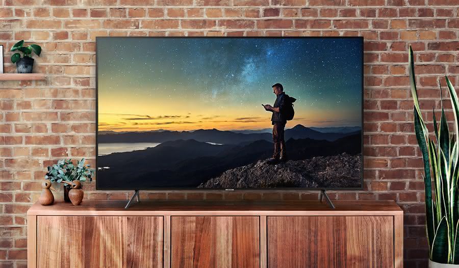 Smart TV Samsung 49NU7100 49” 4K UHD, Livre de Cabos, HDR Premium, Smart Tizen 4