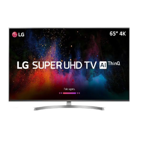 Smart TV 4K UHD 65sk8000 LG tela Nano Cell 65" com HDR,  ThinQ AI, LG Cinema,