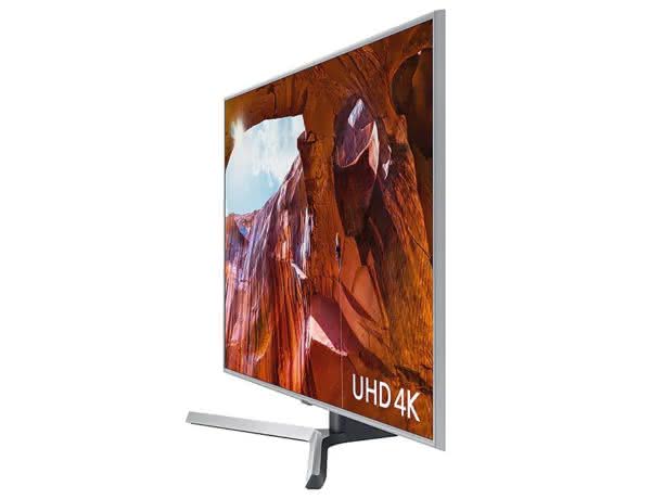 Smart TV 4K UHD Samsung tela 55" LED 55RU7450 Design Premium